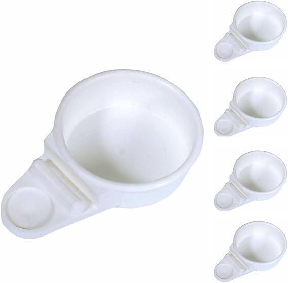 Moondown Farm Egg Food Feeding Drawers Large Plastic for Finch, Canary