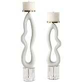 Uttermost 18160 Feamelo - Candleholder (Set of 2)-22.5 Inches Tall and 5 Inches Wide