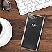 BlackBerry KEY2 Case, AVIDET Shock-Absorption Flexible Soft Gel TPU Silicone Case Cover for BlackBerry KEY2 (Transparent)
