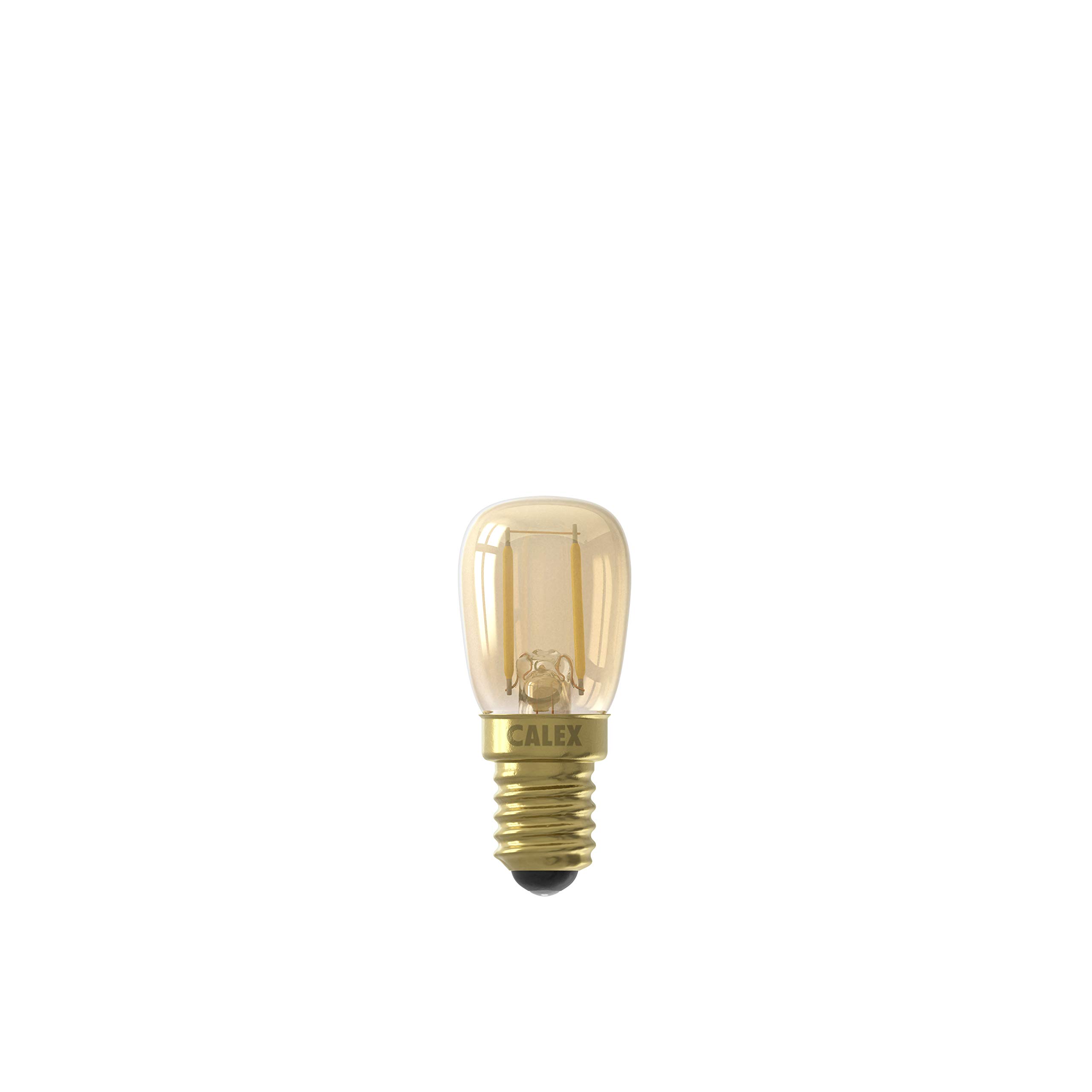 CALEX Panel Lamp, Glass, 1.5 W, Gold, One Size