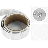 TimesKey 20pcs NFC 213 Tags NTAG213 Stickers, 25mm Round Writable 144 Bytes Memory Compatible With iPhone and Other NFC-Enabl