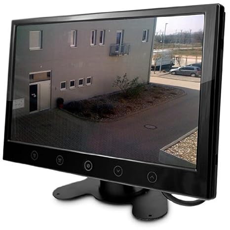9' TFT Überwachungsmonitor CM-HGUE9 Monitor für Überwachungskamera Kamera Überwachung BNC