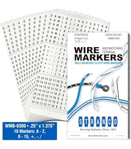 Amazon.com: Gardner Bender 42-029 Pocket Wire Marker Booklet