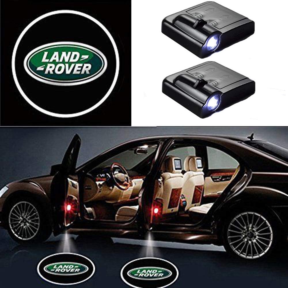 MIVISO 2 Wireless LED Car Door Light Projector Ghost Shadow Emblem Light Laser Welcome Lamp Universal