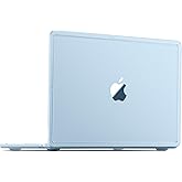 Compatible with MacBook Air 13 inch Case M4 M3 M2 2025-2022, Release Model A3240 A3113 A2681, [True-Tone Color Match] Protective Hard Shell Laptop Cover for MacBook Air 13.6 inch – Sky Blue