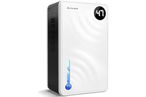 KEEPGLAD 120 Oz Dehumidifiers for Home (1000 Sq.Ft), Dehumidifier for Basement with Drain Hose, Digital Display, Timer Setting, Auto Shut Off, Silent Mode Dehumidifier for Bedroom, White