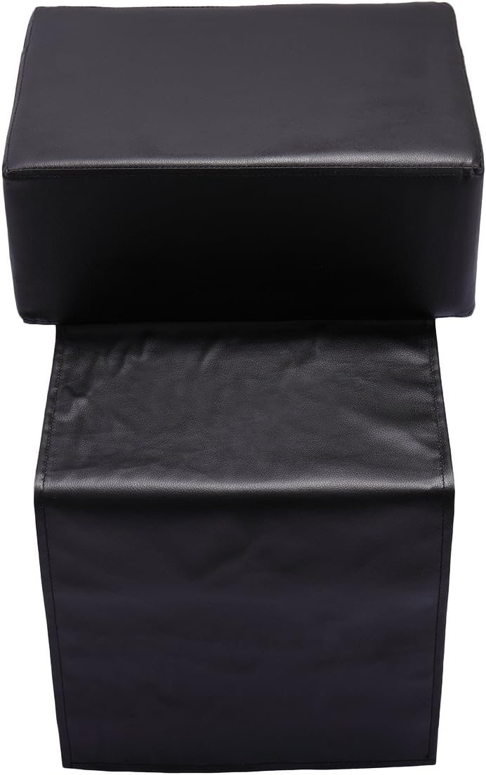 JAXPETY Black Barber Beauty Salon Spa Equipment Styling Chair Child Booster Seat Cushion: Kitchen & Dining