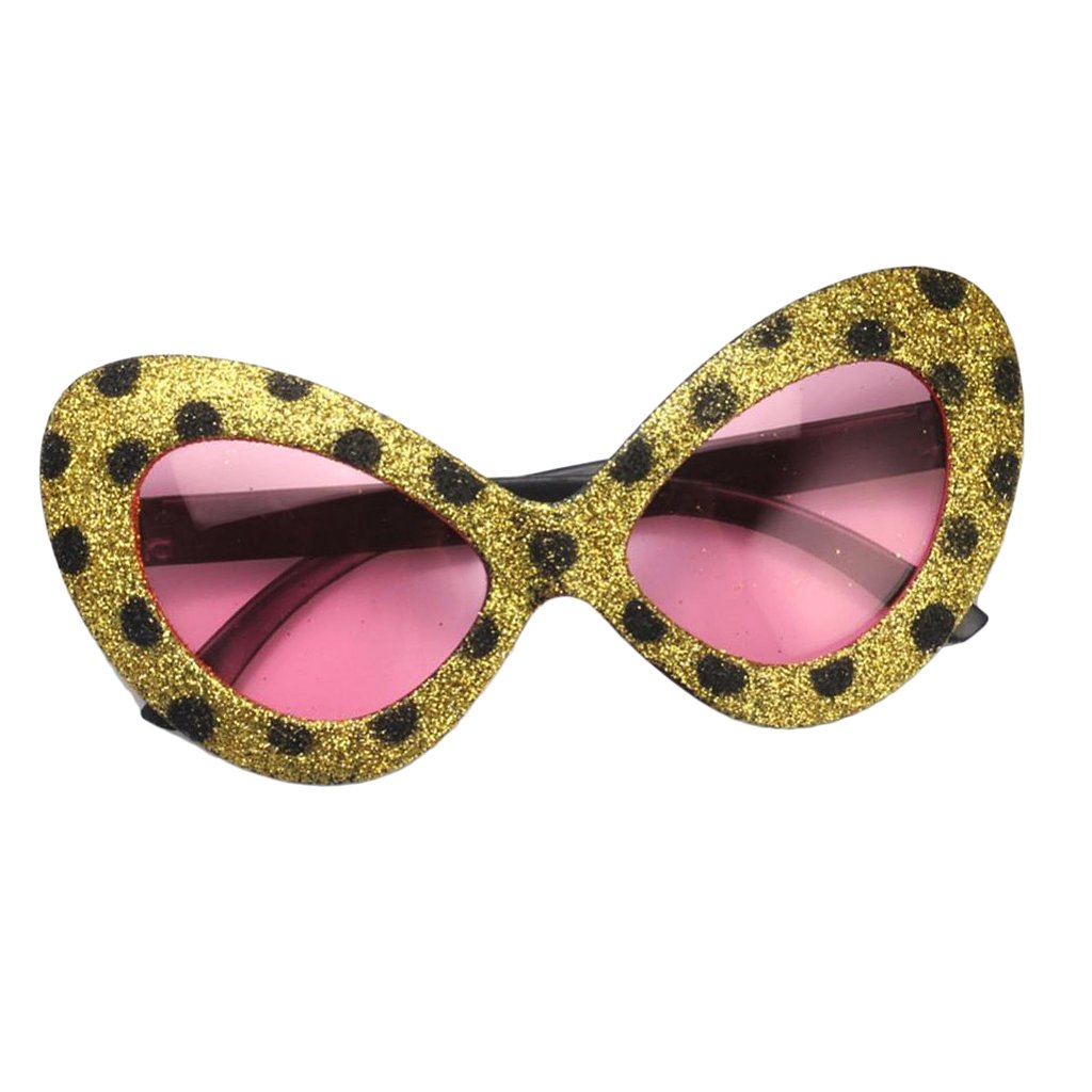 Fashion pink yellow sunglasses bright