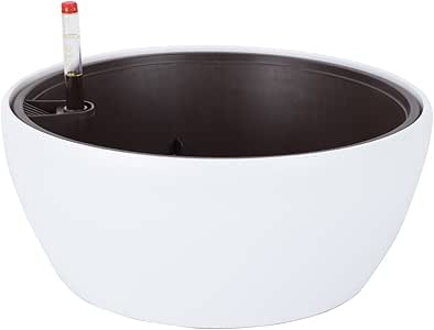 Amazon.com : Vencer 11 Inch Plastic Round Self Watering Planter, Water