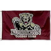 Kutztown Bears Wordmark Large Grommet Banner Flag