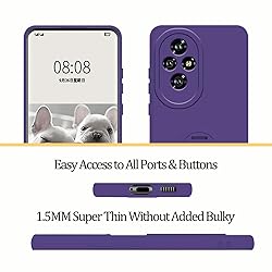 Hlgcokro for Honor 200 Pro Case with Stand for