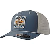 Ariat Flexfit 110 Mens Cap, Southwest Patch Blue