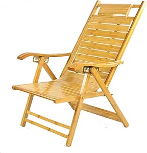 Sillas, Silla De Bambú De La Siesta Sillas Plegables SóLida Playa