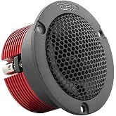 DS18 GTX1 1" Vc Die Cast Titanium Compression Neodymium Super Bullet Tweeter 240 Watts 4-Ohm-PRO Tweeters are The Best in The Pro Audio and Voceteo Market (Single), Black