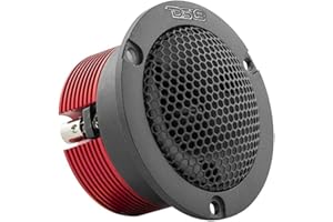 DS18 GTX1 1" Vc Die Cast Titanium Compression Neodymium Super Bullet Tweeter 240 Watts 4-Ohm-PRO Tweeters are The Best in The Pro Audio and Voceteo Market (Single), Black