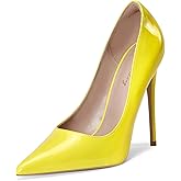 Elisabet Tang High Heels, Women Pumps Pointed Toe Stilettos 4.7 inch/12cm Sexy Heels Party Shoes