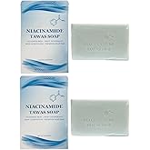 2 Bars Niacinamide Tawas Soap 100g Each