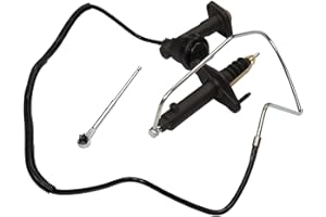 Tiny Force Clutch Master Slave Cylinder Assembly Compatible with 1992-1995 Chevrolet GMC C1500 C3500 C2500 K1500 K2500 K3500; Chevrolet Tahoe; GMC Yukon Replace 12385527,10328CC,12387711,CC649028