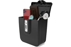 UP Security Lockbox for Beach Vacation Cruise Essentials 2025, Combination Lock Box, Portable Small Safe for Travel, College 