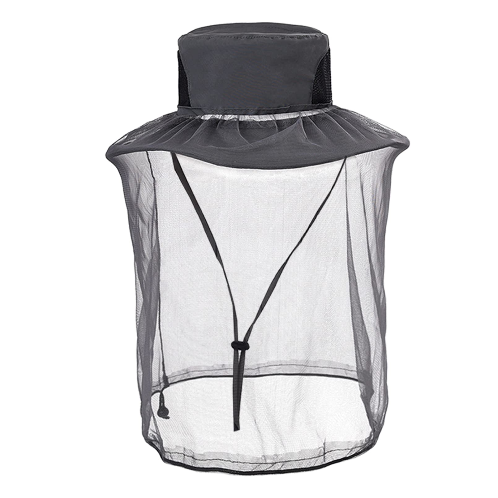 Mosquito Head Net Hat With Removable Wide Brim for Sun Protection - Fishing, Hiking, Gardening, and Camping