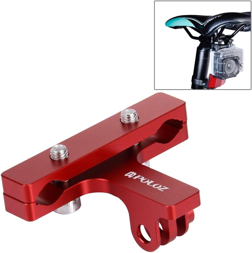 Joint Victory Cycling Bike Seat Clamp Bicycle Racing Cushion Mount Holder For GoPro Hero 6/5 Session/4/3,Xiaomi Xiaoyi YI Sport Action Camera