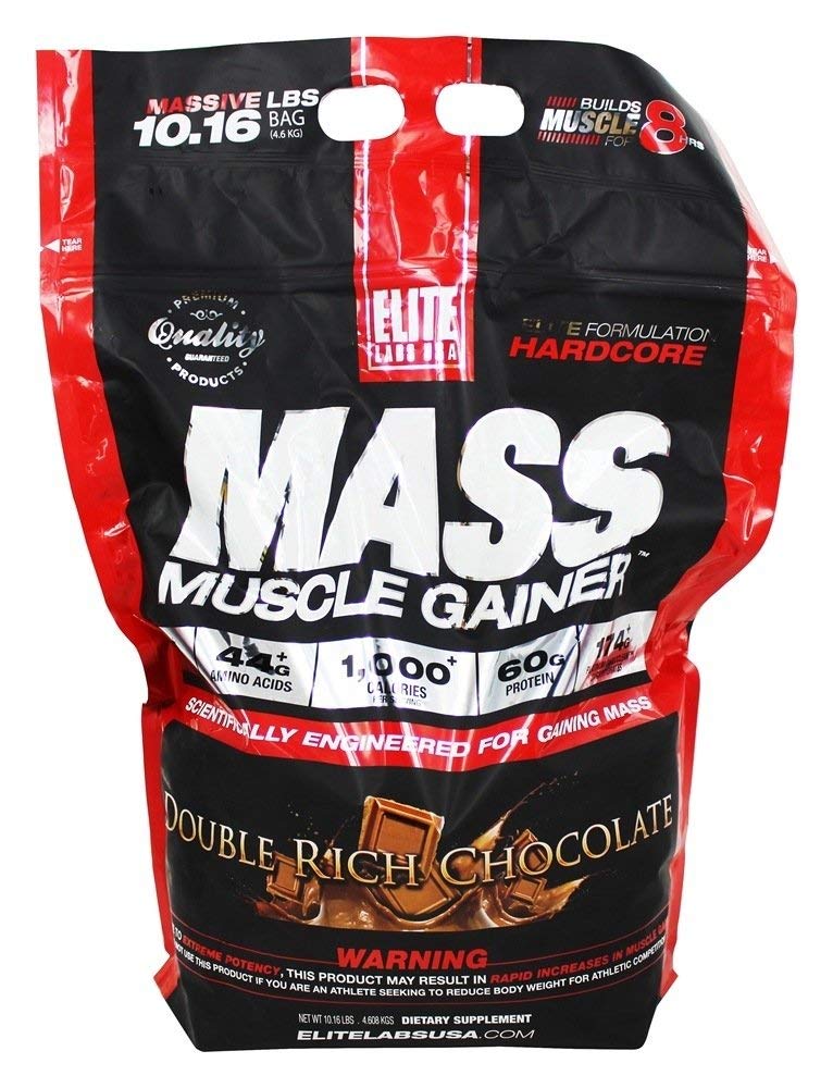 Elite Labs Usa Mass Muscle Gainer Double Rich Chocolate 10 16 Buy Online In Martinique At Martinique Desertcart Com Productid 41488309