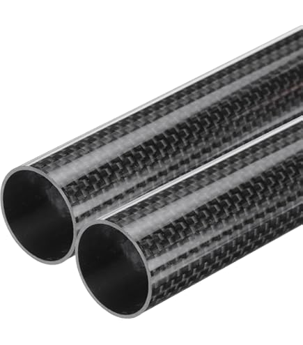 36x32x1000mm 3K CF Tube Carbon Fiber / Fibre Tube 3K Roll Wrapped - View #6