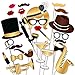 Photo Props by PartyGraphix Roaring 20's Themed DIY Photo Booth for Wedding, Birthday Party or Hollywood Party. Reusable. 25 Pieces primary