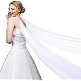 Chicingyou Bridal Scarf for Wedding Long Silk Scarf for Women Draped Bride Wrap Wridal Wedding Wrap