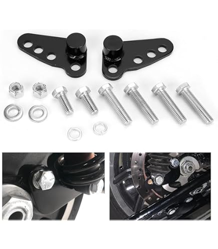ApplianPar 1-3" Rear Adjustable Lowering Kit For Harley-Davidson Touring Models (2002-2016) - Street Glide, Road King, Electra Glide-664886