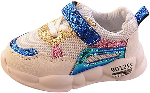 baby girl soft sole trainers