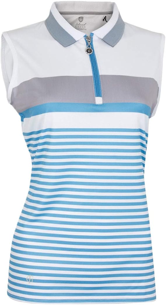 Island Green Women's Iglts1925 Golf Polo Shirt Amazon.co.uk Sports