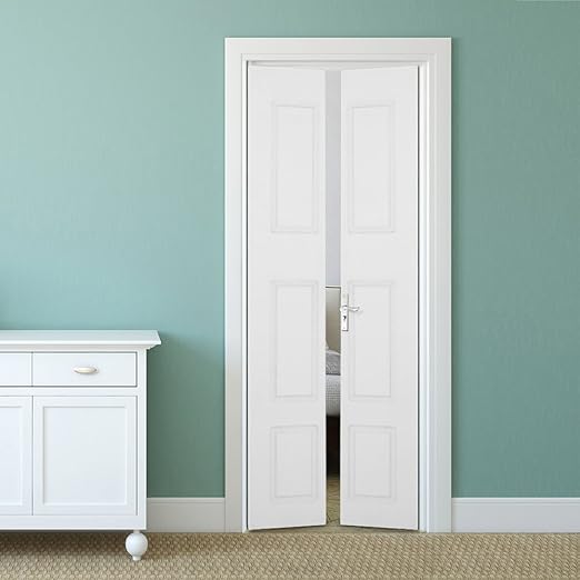 Tuff Concepts Internal Folding Doors Moulded 6 Panel White Primed Bi