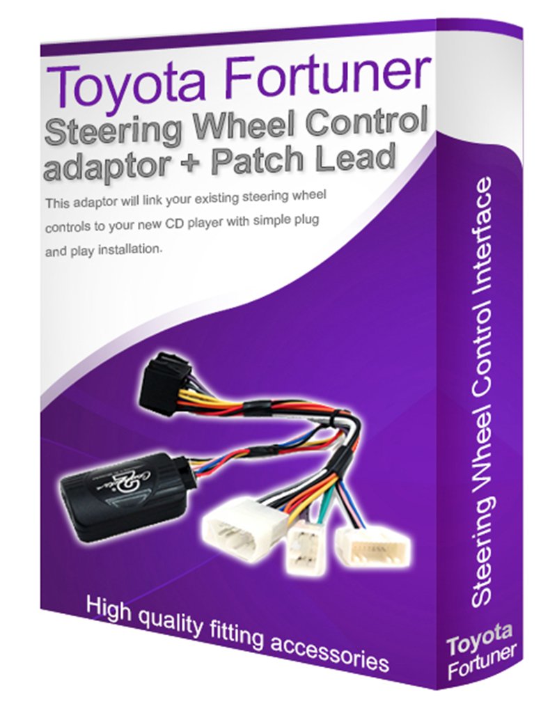 Buy Fortuner car stereo adapter, Connect your Steering Wheel stalk