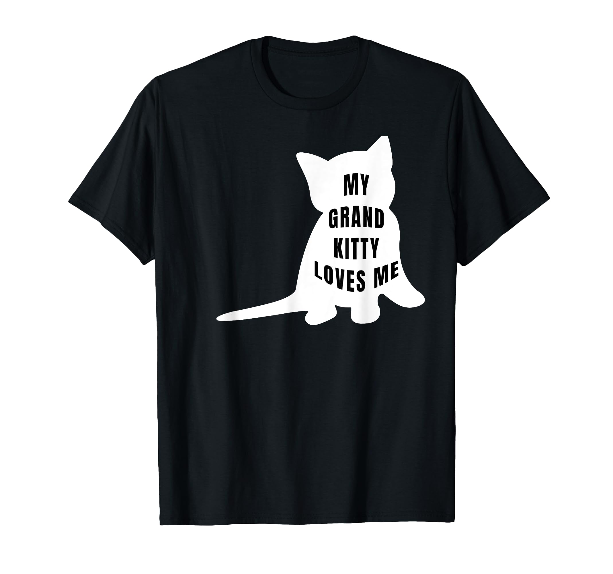 My Grandkitty Loves me Shirt for Grandma of Cats or Kittens T-Shirt