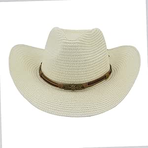shunlidas Sombrero de Vaquero, Visera Masculina, Sombrero de Playa al