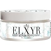 Sensuva ELXYR Foot Scrub | Peppermint | Foot Exfoliator, Great for Cracked Heels, Pedicures, Dead Skin Remover, Exfoliant for Calluses, Moisturizer for Dry Skin - 8 Oz