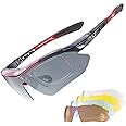 ROCKBROS Polarized Sports Sunglasses UV Protection Cycling Glasses Outdoor