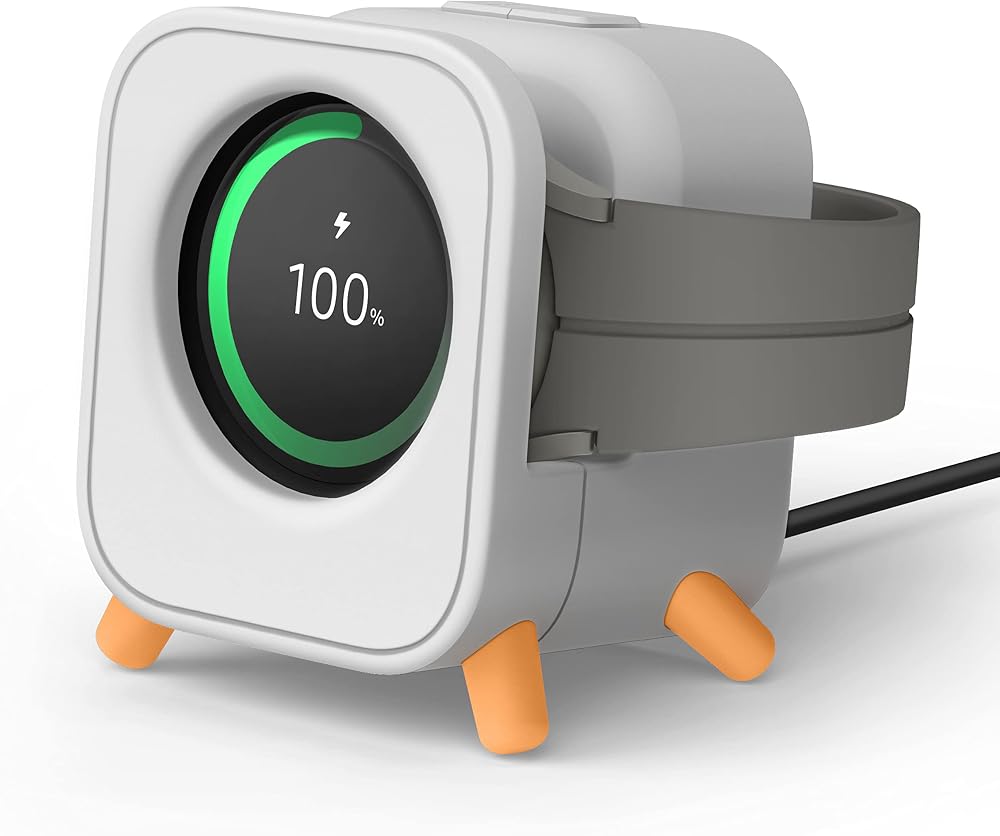 elago GWT5 Charger Stand for Samsung Galaxy Watch 8/7/6/5 Classic Speaker