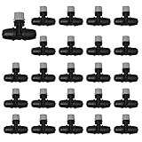 TTioDri 24 Pcs Upgraded Micro Spray Irrigation