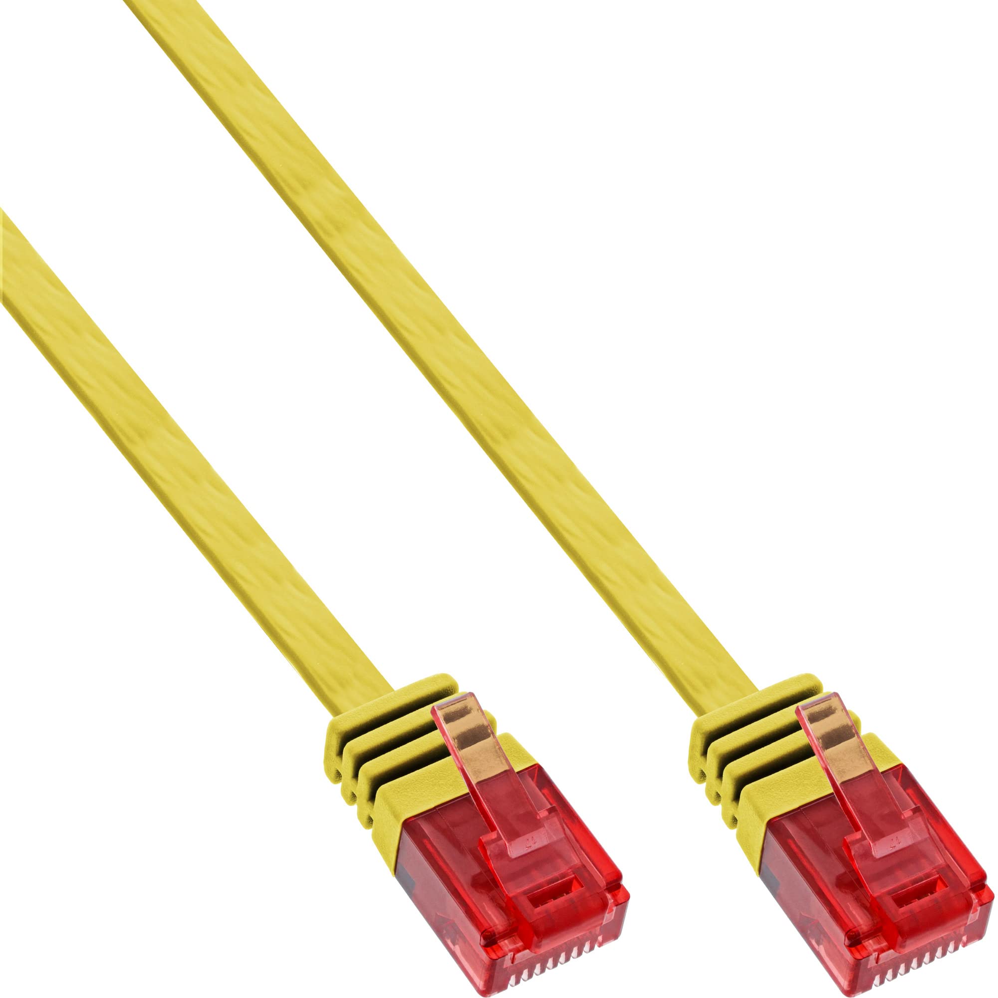 InLine Patch Cable Flat UTP Cat. 6 10 m Yellow