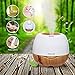 Horoma Essential Oil Diffuser White, 300ml Ultrasonic Diffusers Cool Mist Humidifier, Aroma Diffuser With Adjustable Mist Mode, 7 LED Lights Changing for Home Office Baby