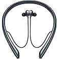 Linklike Neckband Headphones with Active Noise Cancelling, Hi-Res Audio Certified,Bluetooth 5.3 Wireless Earbuds, 150H Playtime Sweatproof IPX7, Comfort Flexible Fit for Workout/Travel/Work/Buiness