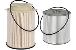 CHRSHN 6.7 Fuel Filter Water Separator set Replacement for 2019-2024 Dodge Ram 2500 3500 4500 5500 6.7L Cummins Diesel Engine