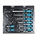 Capri Tools 25000-SS8KPS Kontour Screwdriver Set, 8-Piece