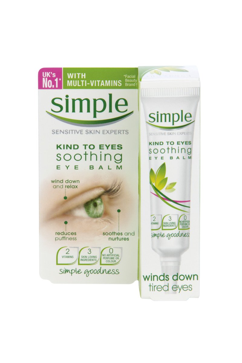 Simple Kind to Eyes Soothing Eye Balm 15ml Pack of 3 — image 1