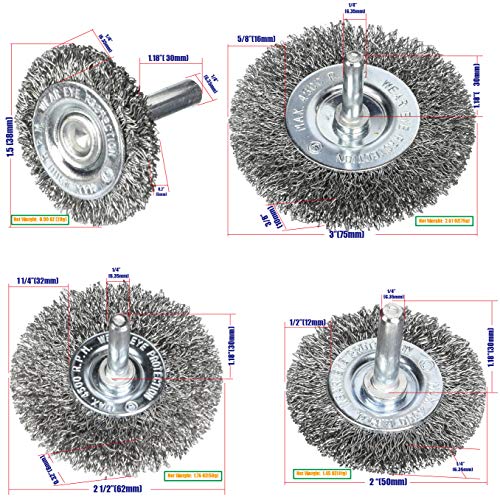 3 HOYIN+6Piece+0+0118In+Coarse+Crimped
