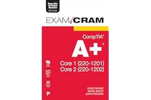 CompTIA A+ Core 1 (220-1201) and Core 2 (220-1202) Exam Cram