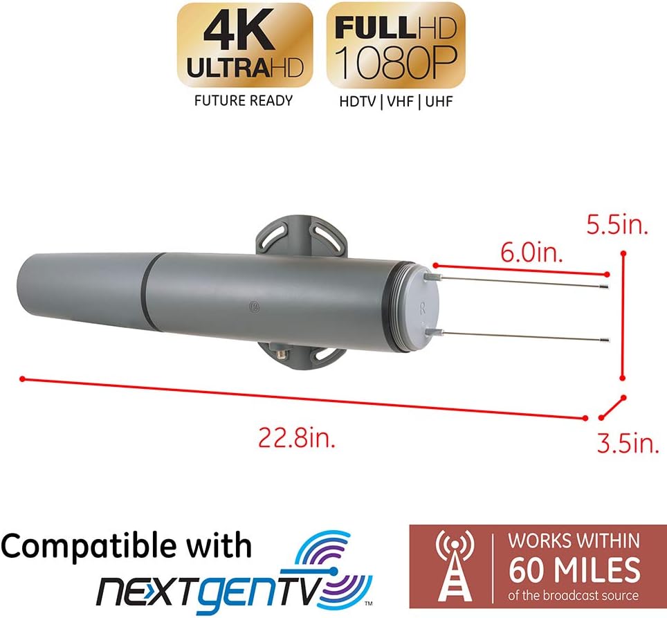 Top 2 GE UltraPro Stealth HD Antenna Reviews | Which one is best to buy ?