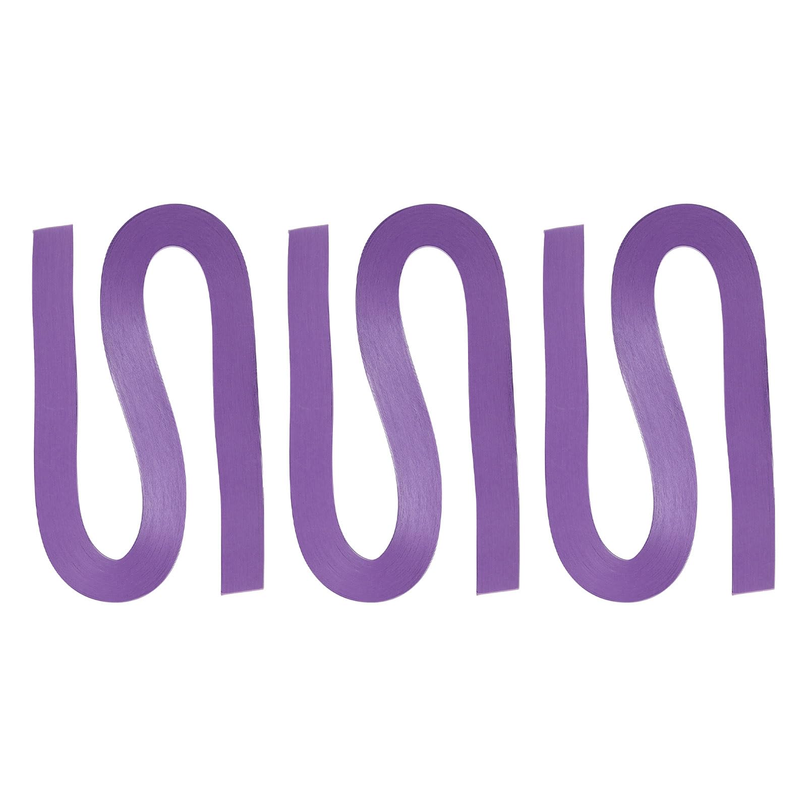 PATIKIL 360pcs Quilling Strips Paper 3mm(1/8") 54cm Origami Paper Quilling Strip for Art DIY Hand Craft Christmas, Dark Purple